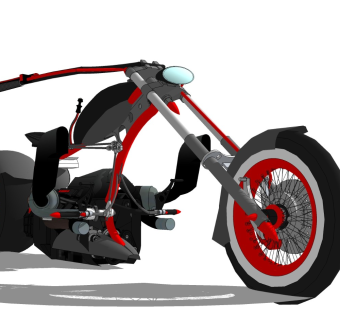 超精细摩托车模型 (109)